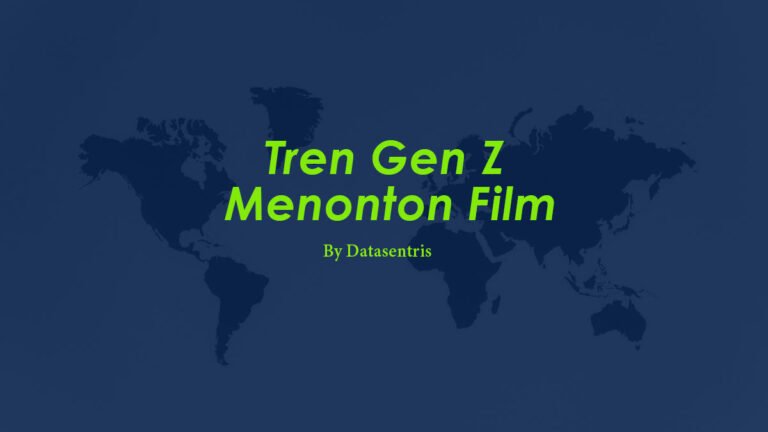 tren gen z menonton film